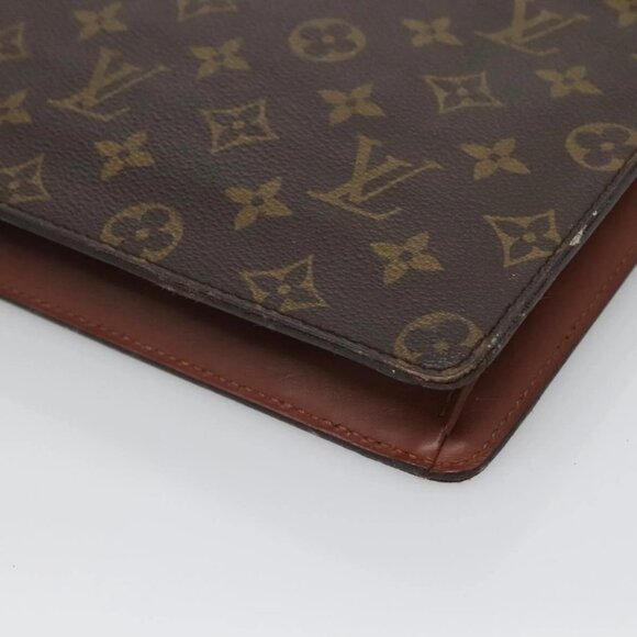 LOUIS VUITTON Monogram Pochette Homme Clutch Bag M51795 LV Auth 124453 - Picture 5 of 16